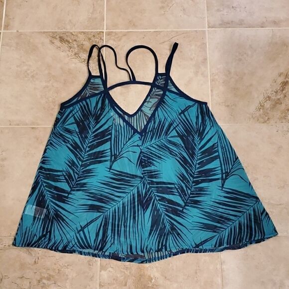 Ya Los Angeles tropical sheer tank top - Picture 5 of 8